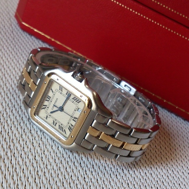 格安人気 Cartier 1ロウ レディース MM パンテール SATC【美品☆】カルティエ - 腕時計