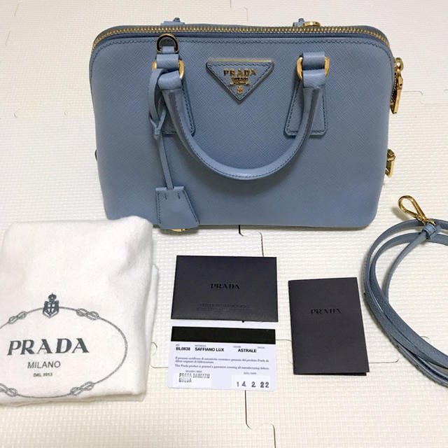 PRADAサフィアーノCUIR2wayバッグ