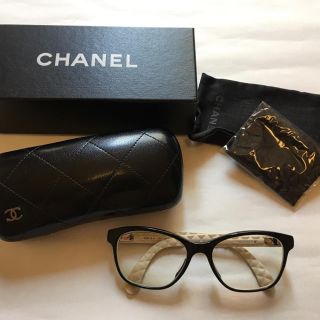 シャネル(CHANEL)のゆう様専用☆CHANEL マトラッセ 眼鏡 フレーム 箱ケース全て付き 《新品》(サングラス/メガネ)