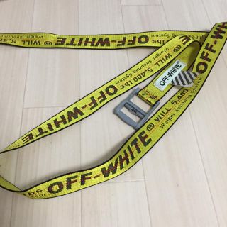 オフホワイト(OFF-WHITE)の全長170 OFF WHITE 専用(ベルト)