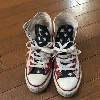 コンバース(CONVERSE)のCONVERSE星条旗柄ハイカットスニーカー(スニーカー)