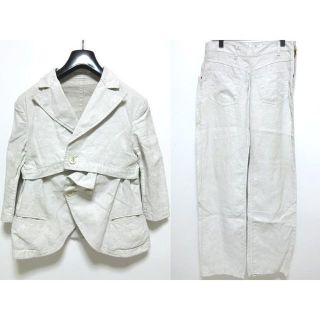 ワイズ(Y's)のY's 15AW 顔料コーティング 変形ジャケット ワイドパンツ セットアップ2(その他)