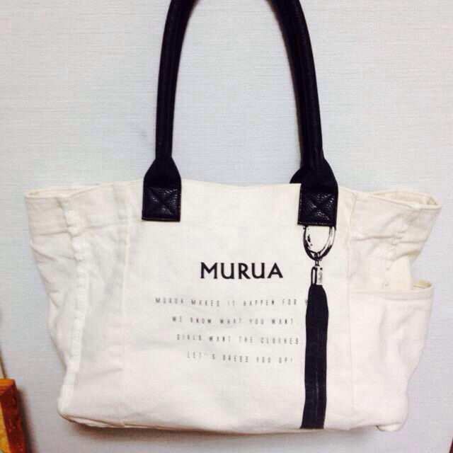 MURUA(ムルーア)のMURUA キャンパストート レディースのバッグ(トートバッグ)の商品写真