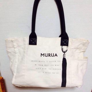 ムルーア(MURUA)のMURUA キャンパストート(トートバッグ)