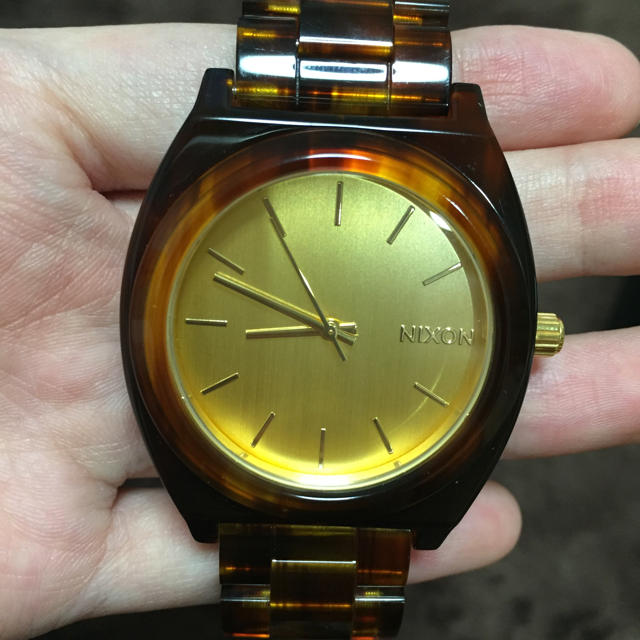 NIXON タイムテラー べっ甲