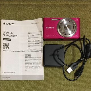 ソニー(SONY)のデジタルスチルカメラ　デジカメ　 サイバーショット　DSC-W730　ピンク(コンパクトデジタルカメラ)