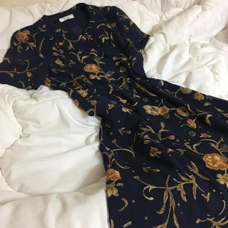 レリアン(leilian)のvintage lelian rétro one-piece.(ひざ丈ワンピース)