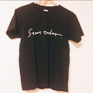 start today Tシャツ(Tシャツ(半袖/袖なし))