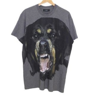 ジバンシィ(GIVENCHY)の確実正規品 GIVENCHY ロットワイラーTシャツ グレー ジバンシィ 本物(Tシャツ/カットソー(半袖/袖なし))