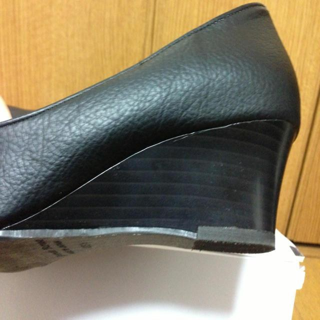 黒パンプス(25-25.5cm) レディースの靴/シューズ(ハイヒール/パンプス)の商品写真