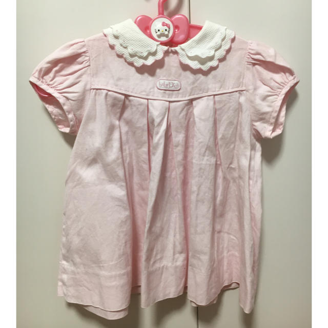 baby Dior(ベビーディオール)の襟付きワンピース キッズ/ベビー/マタニティのベビー服(~85cm)(ワンピース)の商品写真