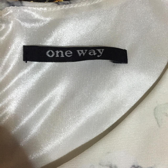 one*way(ワンウェイ)のワンウェイ ワンピース レディースのワンピース(ミニワンピース)の商品写真