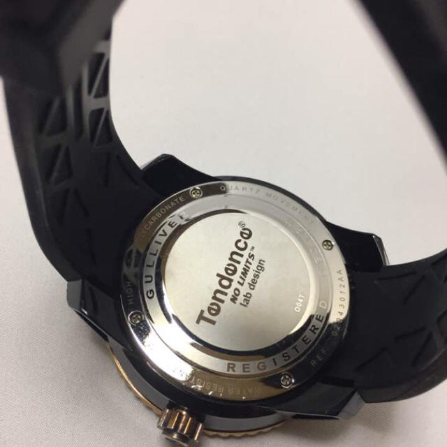 Tendence(テンデンス)のTendence テンデンス 時計 ブラック ゴールド レディースのファッション小物(腕時計)の商品写真