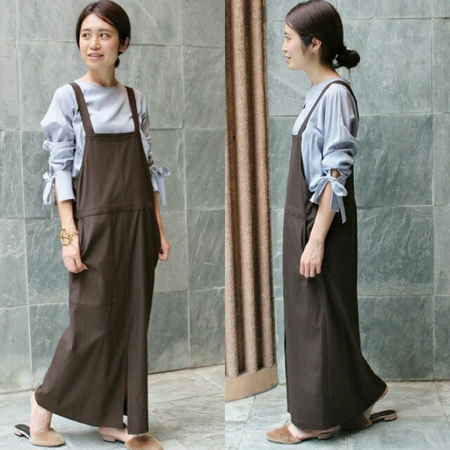 IENA - TK❤❄超美品16AWサロペットワンピース36　イエナ
