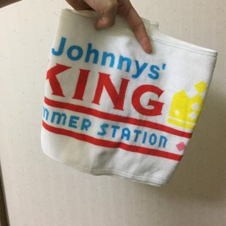 ジャニーズジュニア(ジャニーズJr.)のサマステ ジャニーズJr. グッズ KING タオル(アイドルグッズ)