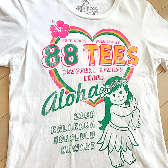 88TEES(エイティーエイティーズ)の88tees ハワイ ♡ Ｔシャツ トップス 新品 レディースのトップス(Tシャツ(半袖/袖なし))の商品写真