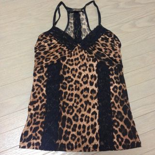リップサービス(LIP SERVICE)のLIP SERVICE♡ヒョウ柄キャミ(キャミソール)
