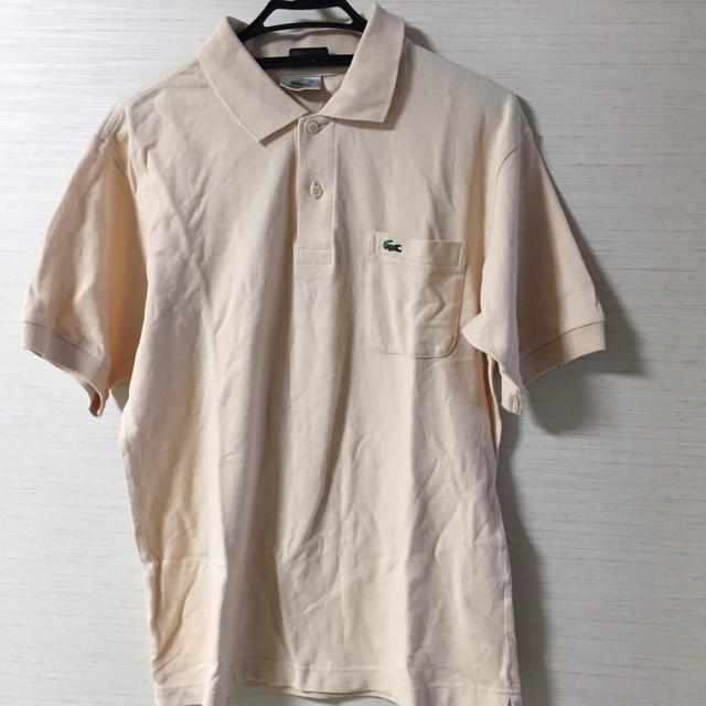 LACOSTE(ラコステ)の90s LACOSTE polo shirts pink メンズのトップス(ポロシャツ)の商品写真