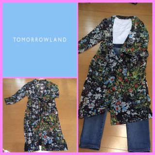 トゥモローランド(TOMORROWLAND)の【値下げ！】トゥモローランド花柄ガウン ワンピース ユナイテッドアローズスピック(その他)