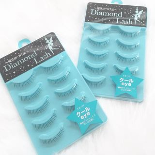 ダイヤモンドビューティー(Diamond Beauty)の新品未開封！ダイヤモンドラッシュ下まつげ[２個セット］(つけまつげ)