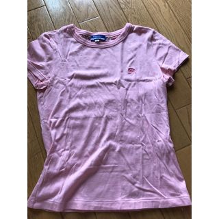 バーバリーブルーレーベル(BURBERRY BLUE LABEL)の値下げ バーバリーブルーレーベル Ｔシャツ ピンク(Tシャツ(半袖/袖なし))