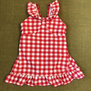 ベベ(BeBe)の☆BeBe☆チェック柄水着（90センチ）(水着)