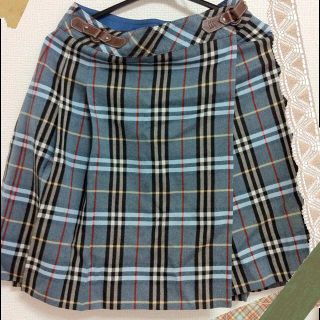 バーバリー(BURBERRY)の☆プリーツスカート☆(ひざ丈スカート)