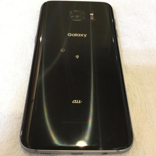 SAMSUNG(サムスン)のgalaxy s7 edge ブラック simフリー 美品 スマホ/家電/カメラのスマートフォン/携帯電話(スマートフォン本体)の商品写真