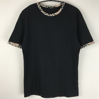 バーバリーブラックレーベル(BURBERRY BLACK LABEL)の美品 BURBERRY BLACK LABEL 半袖クルーネックカットソー 3(Tシャツ/カットソー(半袖/袖なし))