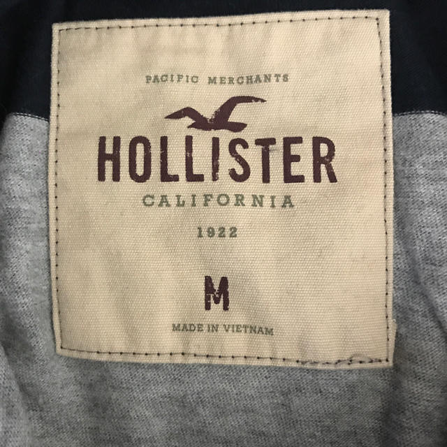 Hollister(ホリスター)のUSA古着 ホリスター ボーダー 長袖Tシャツ【M】 メンズのトップス(Tシャツ/カットソー(七分/長袖))の商品写真