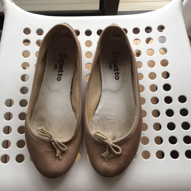 repetto(レペット)のレペット ゴールド レディースの靴/シューズ(バレエシューズ)の商品写真