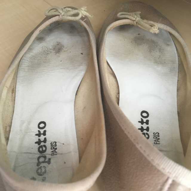 repetto(レペット)のレペット ゴールド レディースの靴/シューズ(バレエシューズ)の商品写真