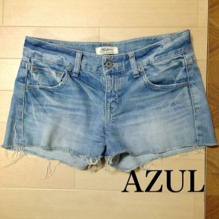 アズールバイマウジー(AZUL by moussy)のAZUL ショートデニムパンツ(デニム/ジーンズ)