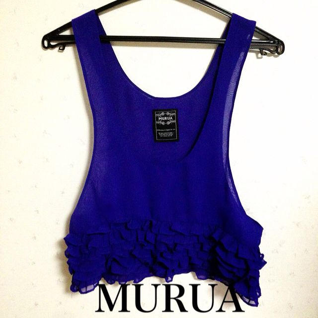 MURUA(ムルーア)のMURUA タンクトップ レディースのトップス(シャツ/ブラウス(半袖/袖なし))の商品写真