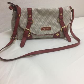 バーバリーブルーレーベル(BURBERRY BLUE LABEL)のブルーレーベルクレストブリッジ ショルダーバッグ 美品(ショルダーバッグ)