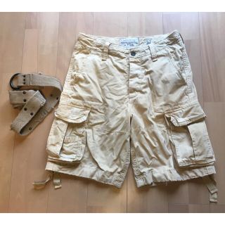 Abercrombie&Fitch - Abercrombie&Fitch カーゴパンツ ベルト Abercrombie&Fitch - Abercrombie&Fitch カーゴパンツ ベルト