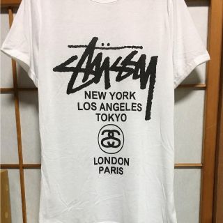 ステューシー(STUSSY)のステューシー Tシャツ ホワイト(Tシャツ/カットソー(半袖/袖なし))