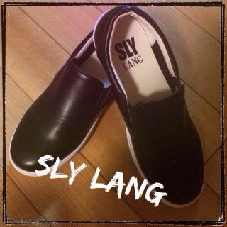 スライ(SLY)のSLY LANG☆レザースリッポン(スニーカー)