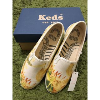 ケッズ(Keds)のkeds スリッポン リーフ柄 スニーカー(スニーカー)