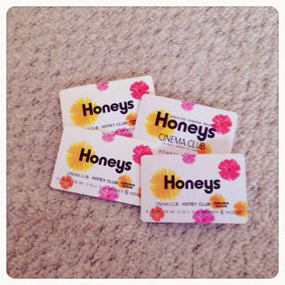 ハニーズ(HONEYS)の○ Honeys スタンプカード(その他)