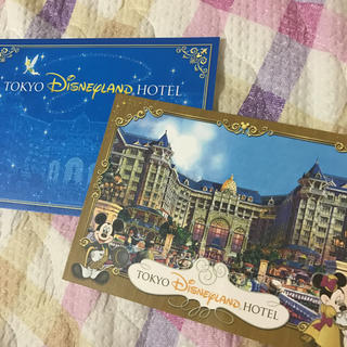 ディズニー(Disney)の東京ディズニーホテル ポストカード(使用済み切手/官製はがき)