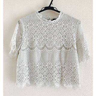 ダブルクローゼット(w closet)のダブルクローゼット トップス(シャツ/ブラウス(半袖/袖なし))