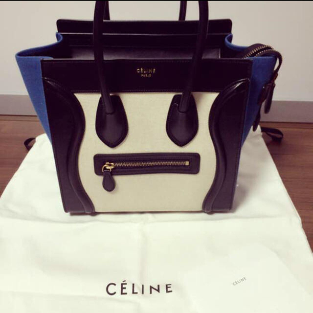 お買い得！】 celine 値下げ ラゲージ マイクロ CELINE 銀座三越購入セリーヌ ハンドバッグ 