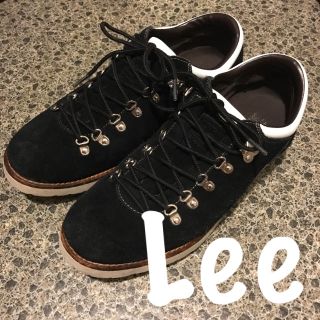 リー(Lee)の値下❗️1/31まで。Lee 黒 スウェード(スニーカー)