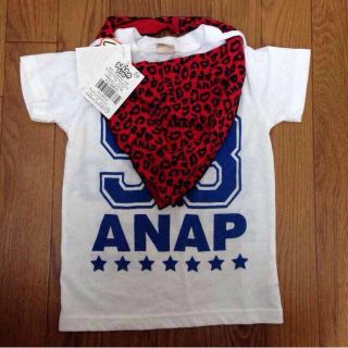 アナップキッズ(ANAP Kids)のANAP KIDS バンダナ付Tシャツ(その他)