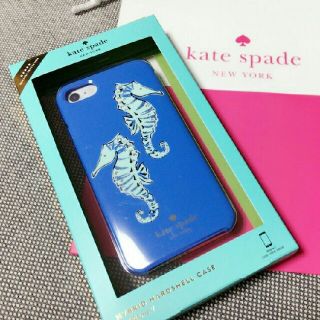 ケイトスペードニューヨーク(kate spade new york)のケイトスペード iPhoneケース 新品★箱入り 人気 タツノオトシゴ(iPhoneケース)