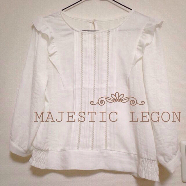 MAJESTIC LEGON(マジェスティックレゴン)のMAJESTICLEGON ♔ ブラウス レディースのトップス(シャツ/ブラウス(長袖/七分))の商品写真