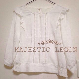 マジェスティックレゴン(MAJESTIC LEGON)のMAJESTICLEGON ♔ ブラウス(シャツ/ブラウス(長袖/七分))