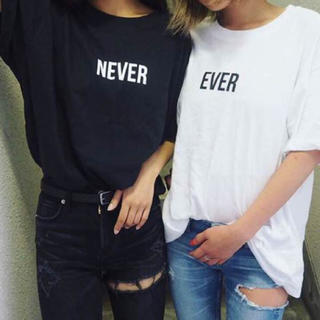 ジェイダ(GYDA)のGYDA♡NEVER EVERペアTシャツ(Tシャツ(半袖/袖なし))