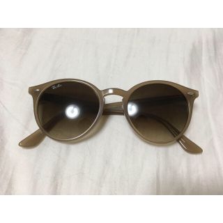 レイバン(Ray-Ban)の※rara様専用  レイバン 丸フレーム ベージュ サングラス(サングラス/メガネ)